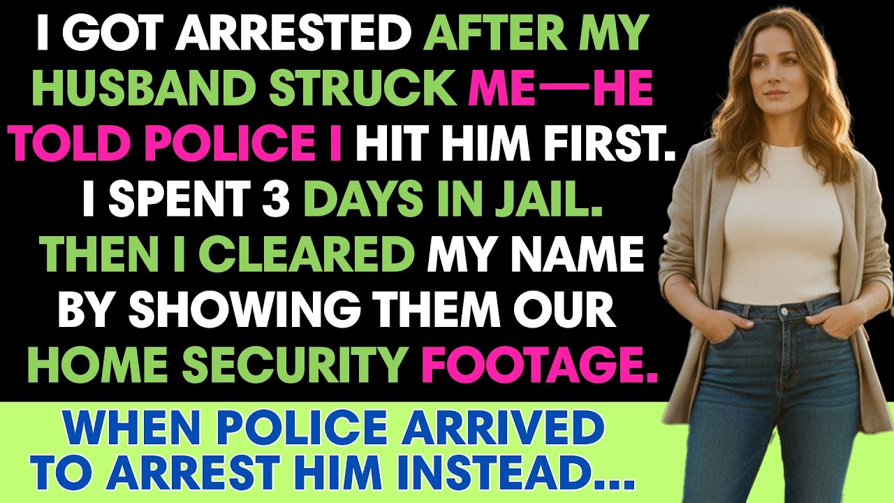 I Got Arrested After My Husband Struck Me—He Told Police I Hit Him First. I Spent //Reddit Stories