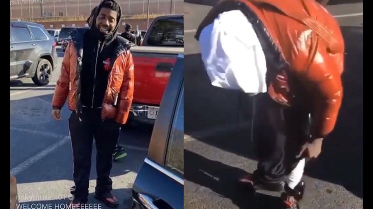 YFN Lucci Released From Jail Has The Biggest Ankle Monitor Ever