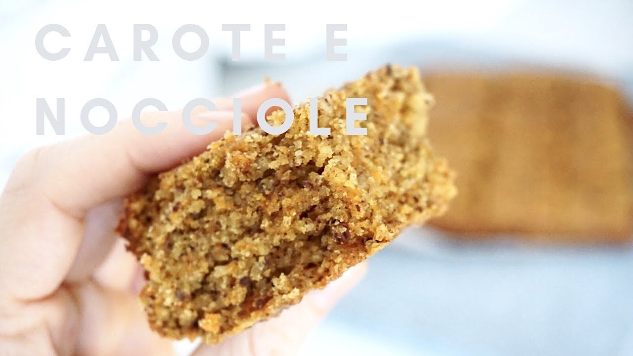 TORTA DI CAROTE E NOCCIOLE  »  Ricetta facile e veloce