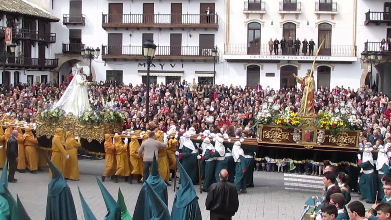 Procesión el Encuentro 2013 Tarazona De La Mancha 1ª parte