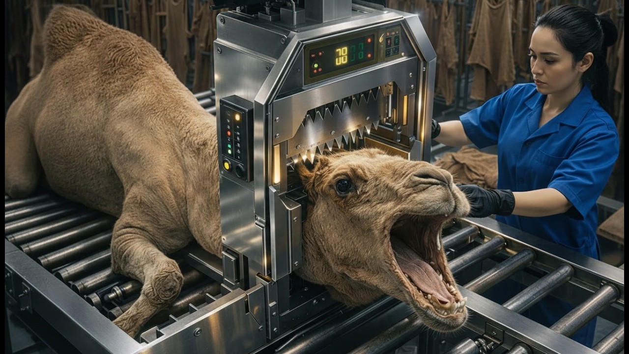 Inside the Camel Factory – Full Process How Luxury Camel Leather Rolls Royce Interiors Are Made