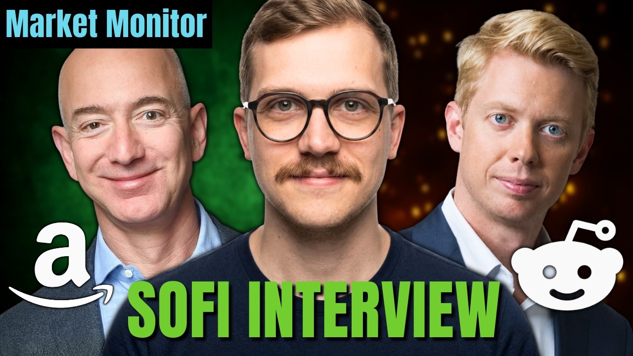 SoFi CEO Interview, Amazon Earnings, & Reddit Selloff | Market Monitor