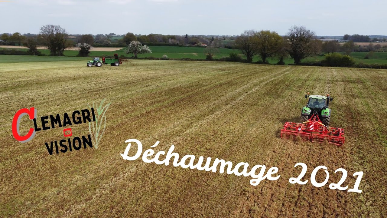 Déchaumage 