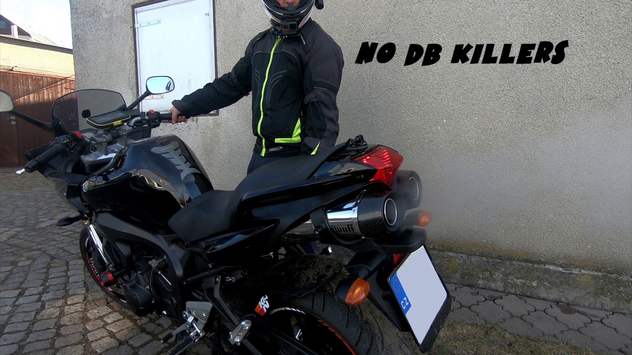 Yamaha FZ6 Fazer S2 - Exhaust Beowulf !!!TOP SOUND!!!