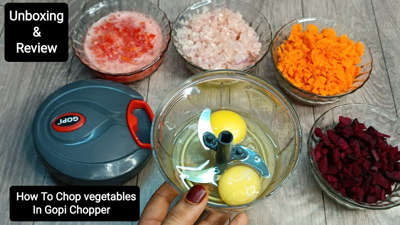 Gopi Vegetable Chopper Unboxing | How To Use Vegetable Chopper | Gopi Vegetable Chopper Review