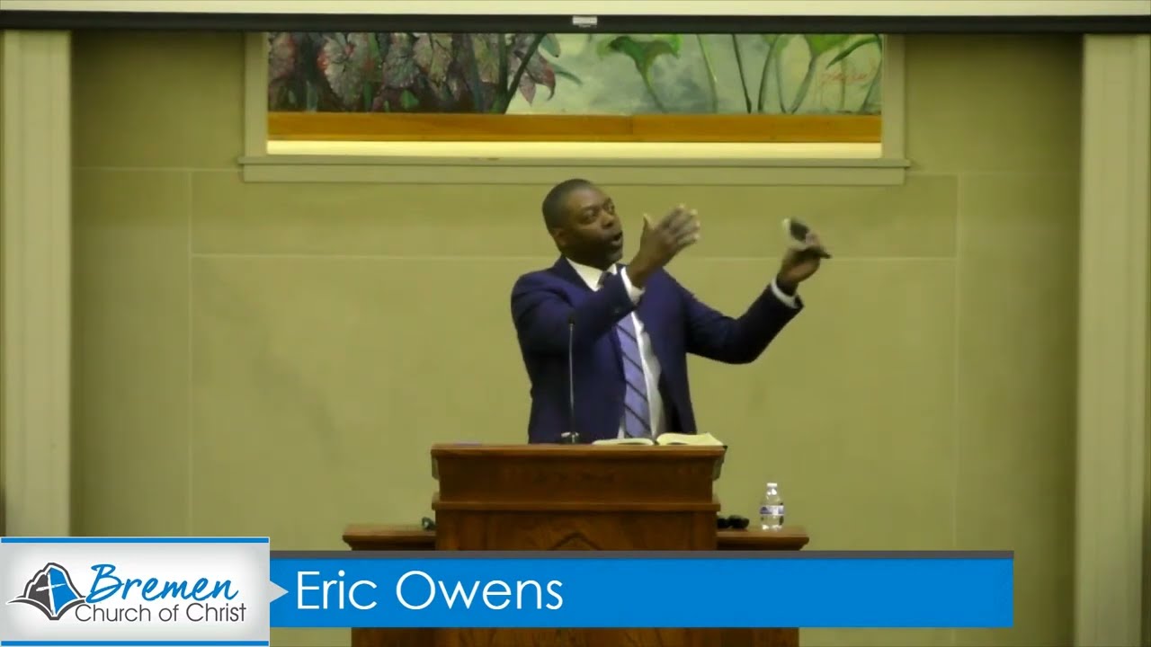 Eric Owens - 03/28/23 - Gospel Meeting - Tuesday - 