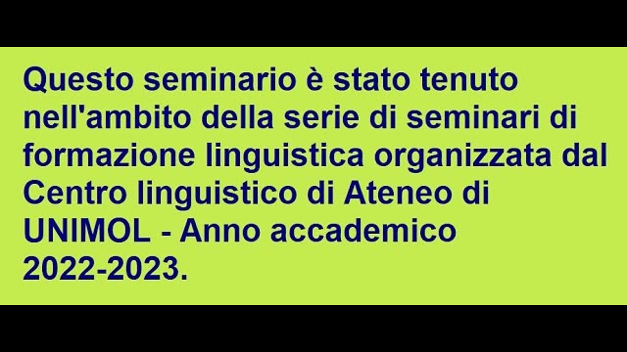Seminario 20 aprile 2023 - Stefania Ferrari - Didattica della pragmatica