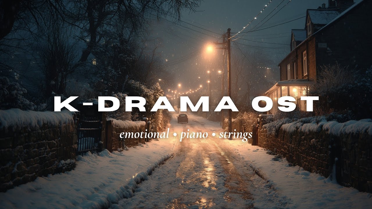 emotional piano & strings ❄️ sad k-drama ost for crying (project 06: winter ballad)