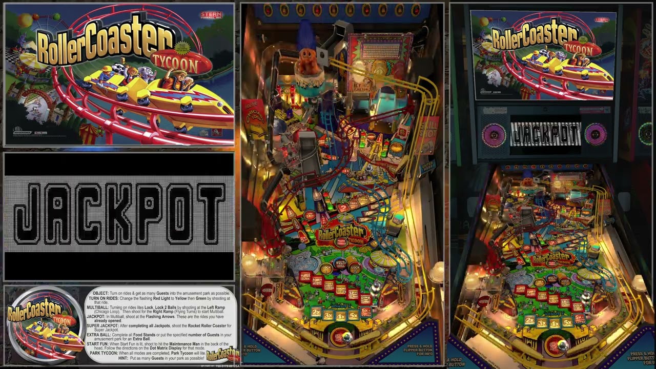 RollerCoaster Tycoon (Stern 2002) VPW