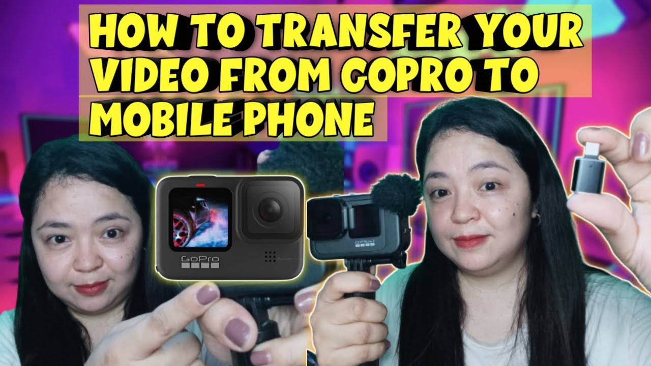 HOW TO TRANSFER YOUR VIDEO FROM GOPRO TO MOBILE PHONE 2023 | Simple TUTORIAL