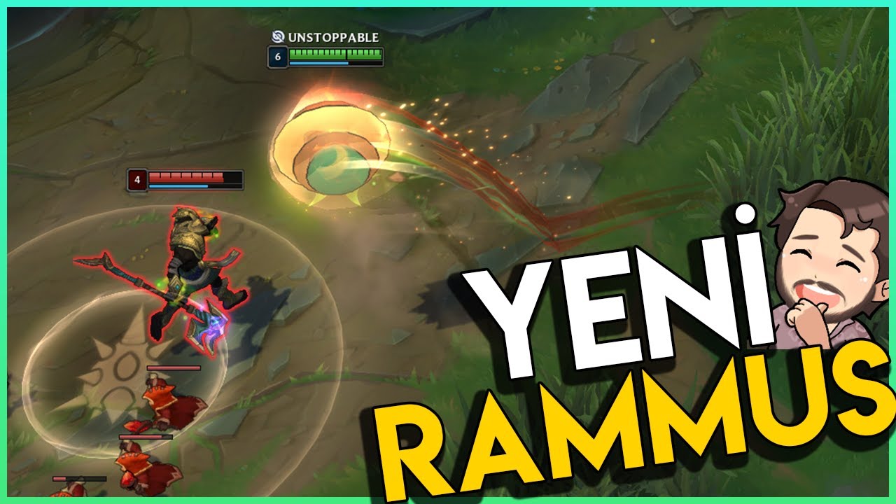RAMMUS REWORK VS GWEN | LoL Yeni Rammus PBE Oynanış