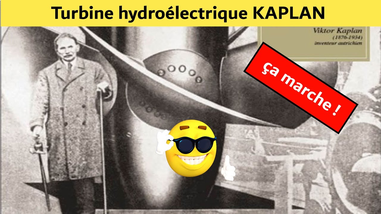 je fabrique une turbine hydroélectrique KAPLAN