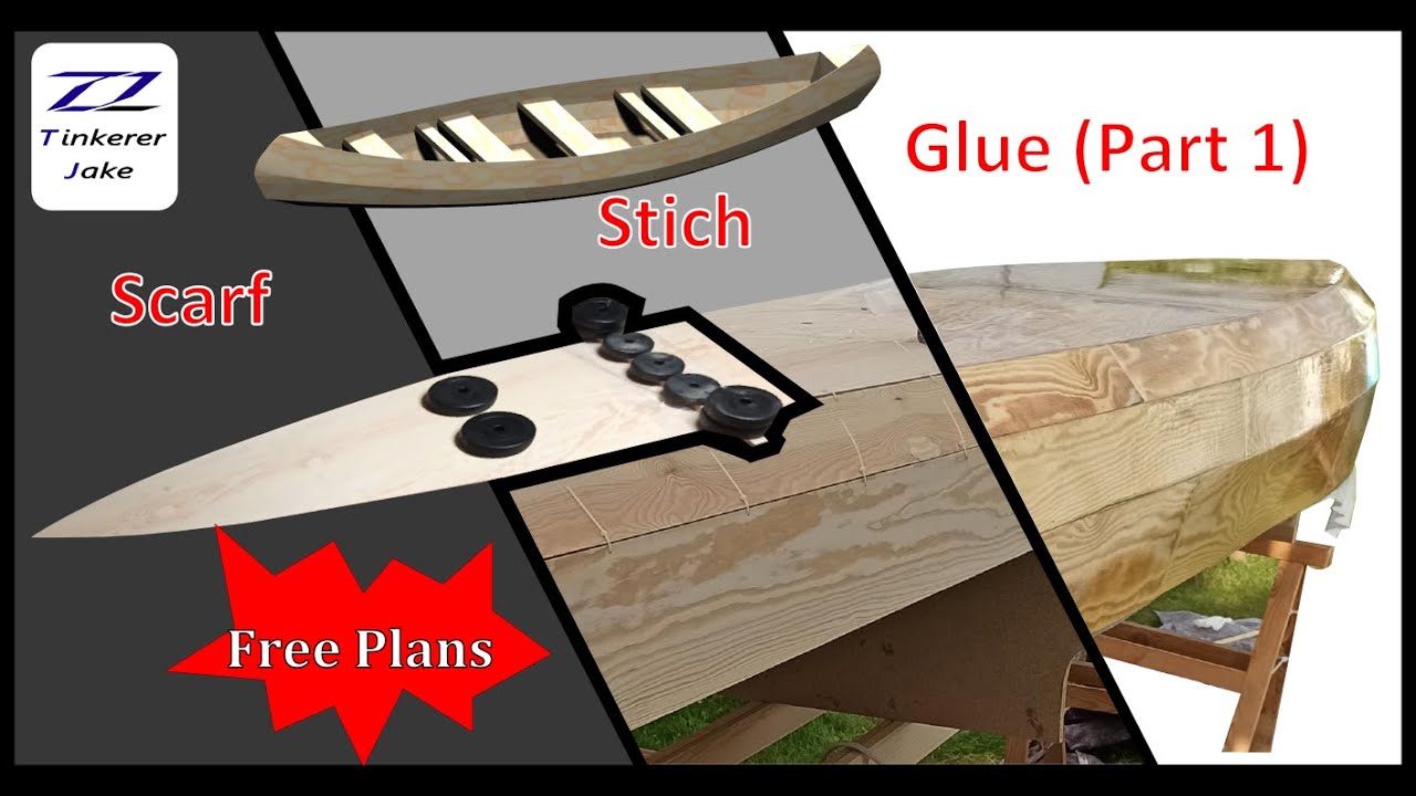 TJ-Canoe - Part 2/4 | Self-Designed Plywood Canoe (Free Plans)