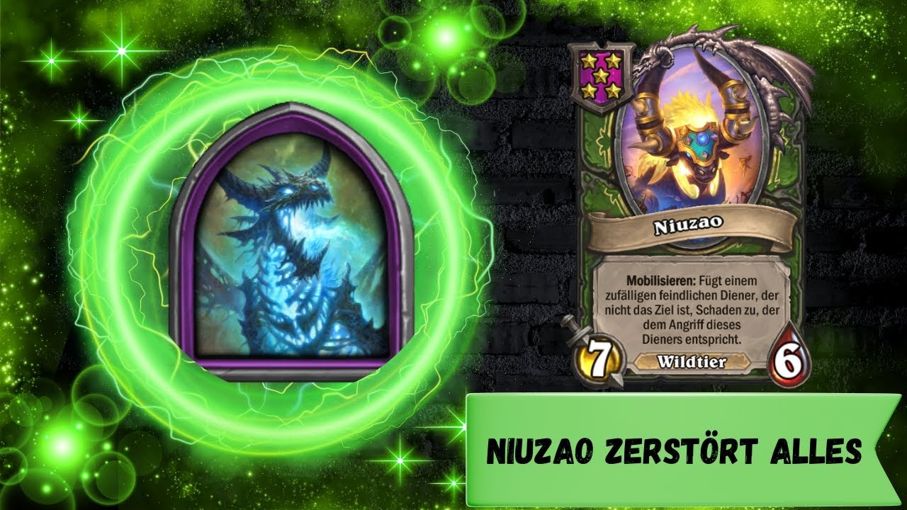 NIUZAO ZERSTÖRT ALLES! 😱 Kompletter Board Wipe in Hearthstone Battlegrounds