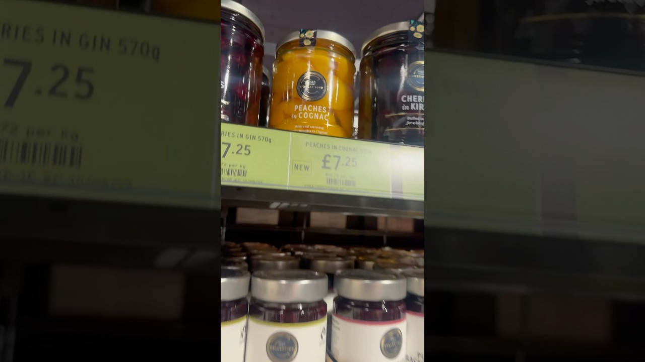 ⁠@marksandspencer Peaches in cognac #marksandspencer #peaches #sweet #mrfoodandrum