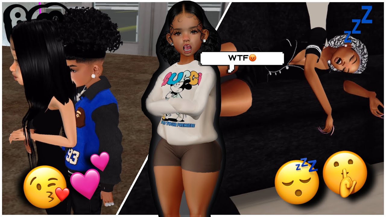 СИАРА УБИРАЕТСЯ🤫😱😂😡 (скит IMVU)