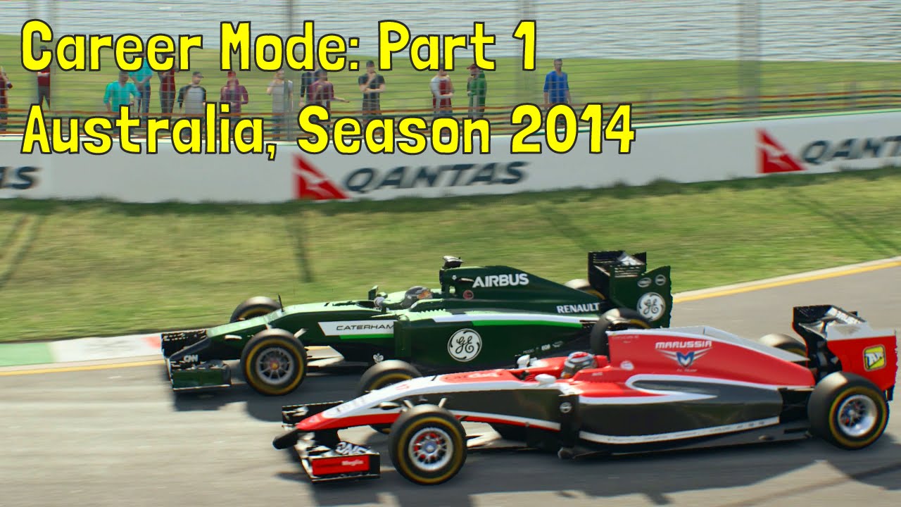 F1 2015 - Career Mode: Part 1 'Australia, Season 2014' (Full Race)