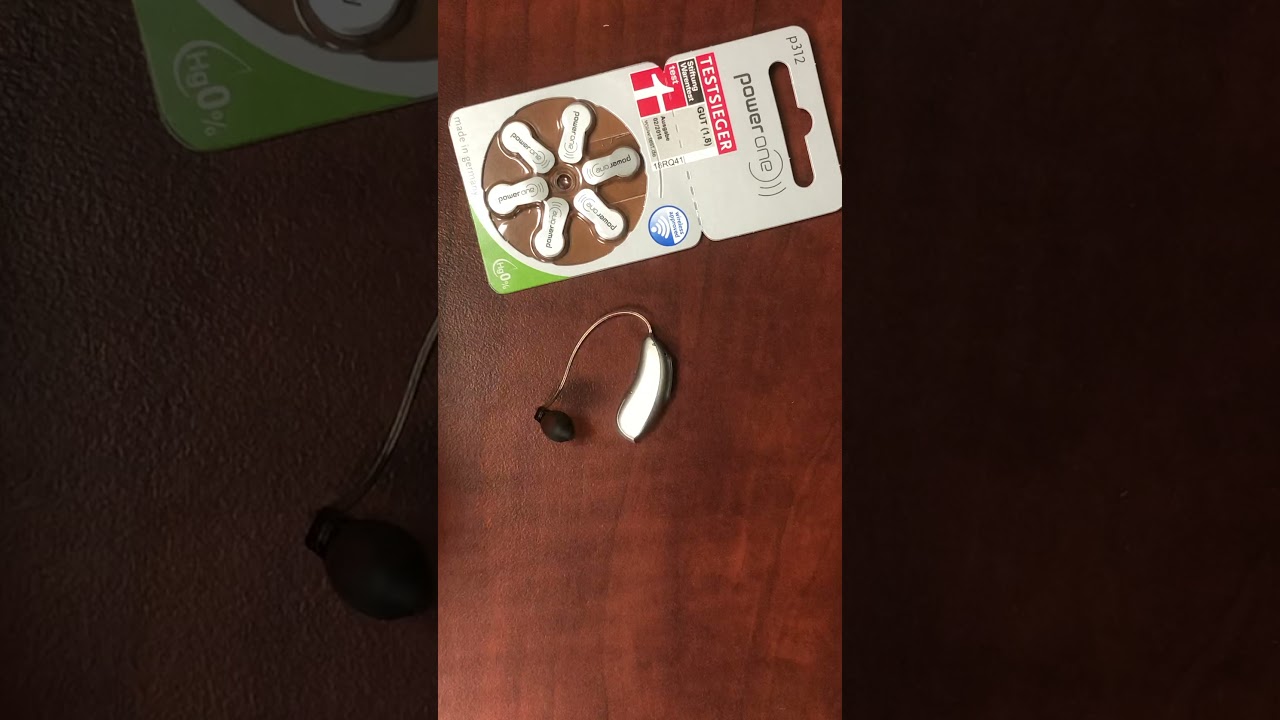 Phonak Marvel/Paradise 312 battery replacement