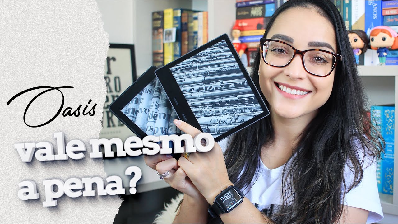 KINDLE OASIS: O que tem de diferente? ✨ | Ju Cirqueira
