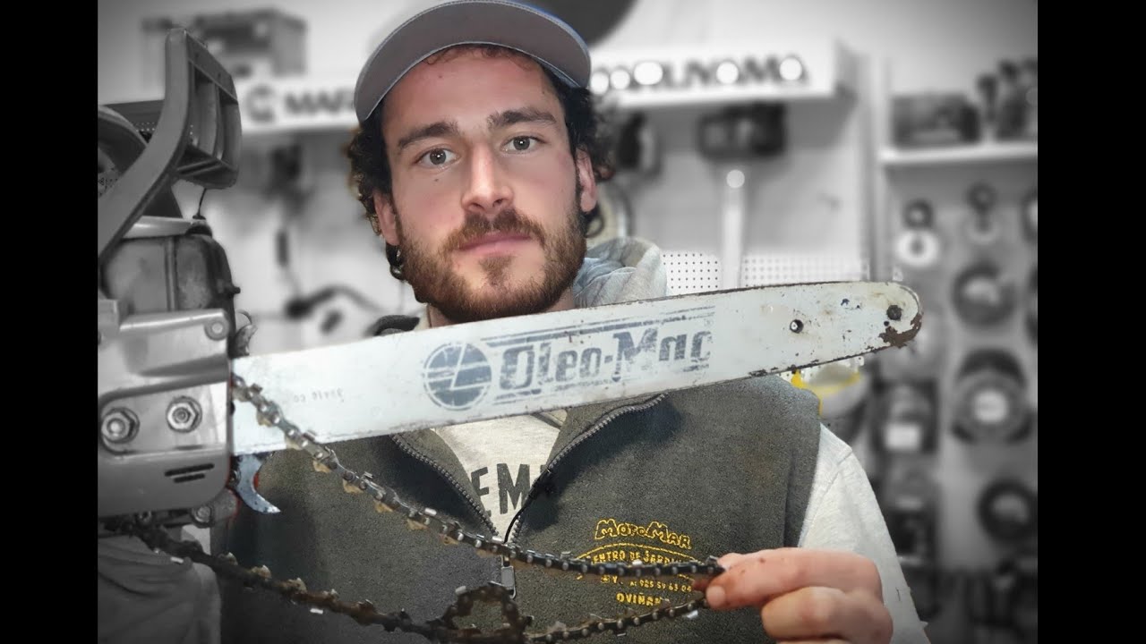 Qué hacer si se sale la CADENA de la MOTOSIERRA (para todos los modelos)