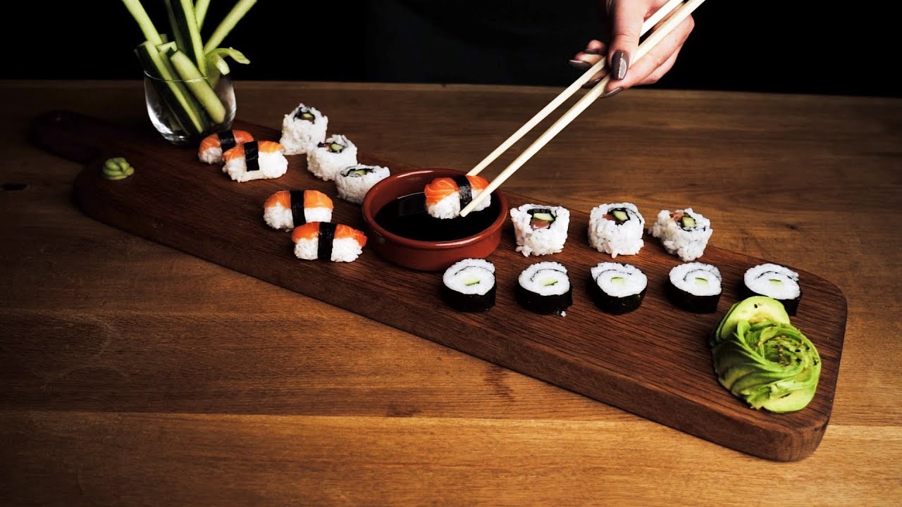 A SUSHI B-ROLL SEQUENCE | SONY A7III