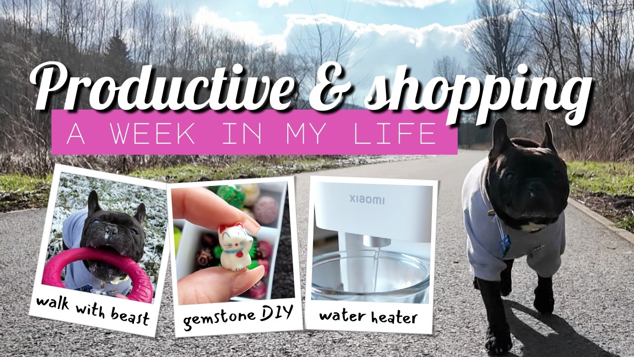 Week in My Life: DIY Jewelry, Art Shopping, Pistachio Latte, Exploring Prague & Xiaomi Heater Review
