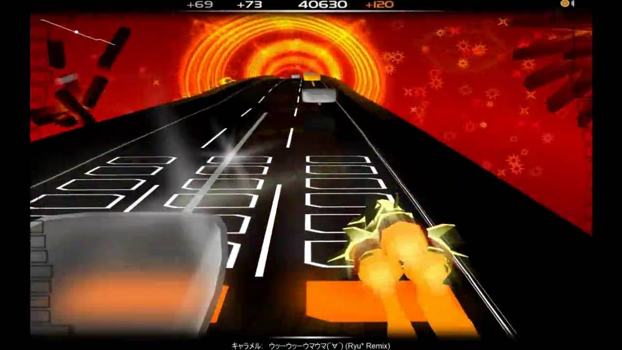 Audiosurf - Caramelldansen (Ryu☆Remix)
