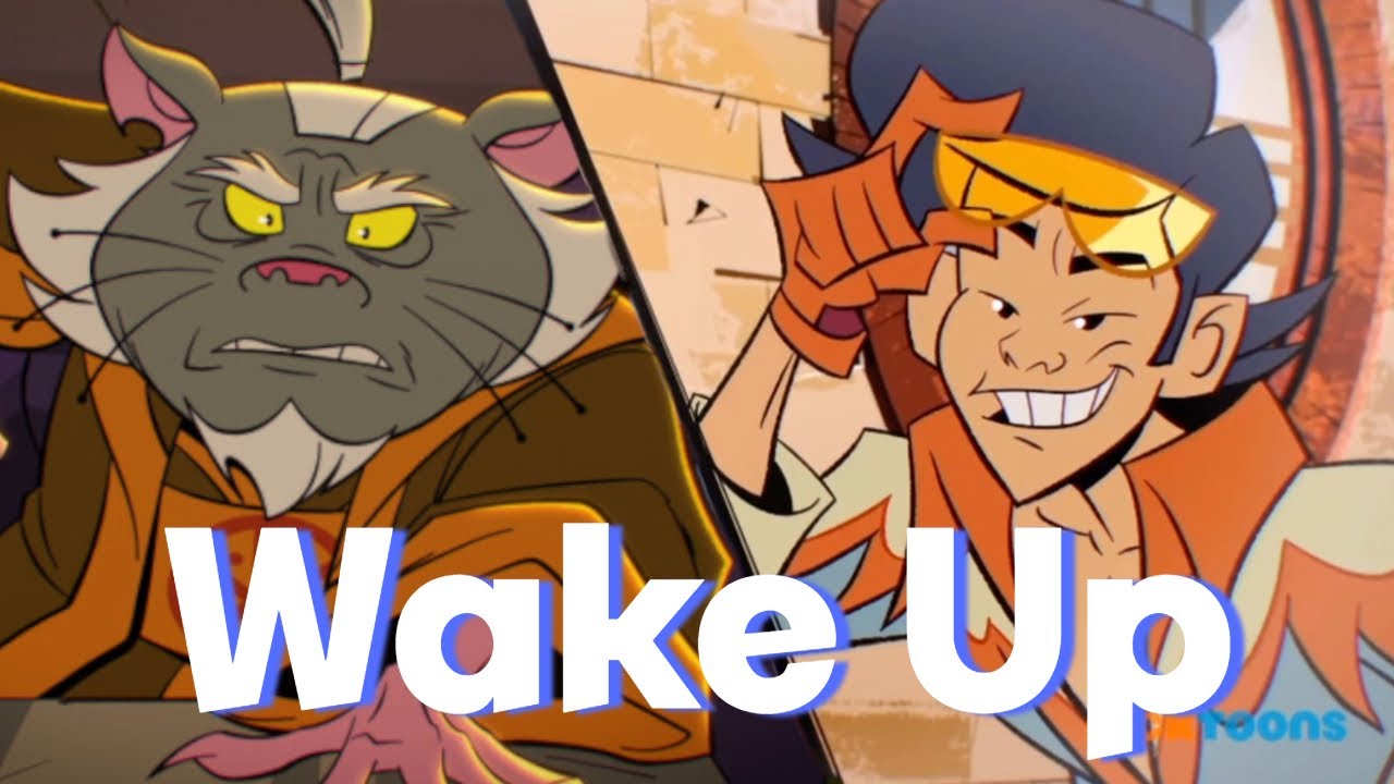 Lou Jitsu/Splinter || Wake up [ROTTMNT AMV]
