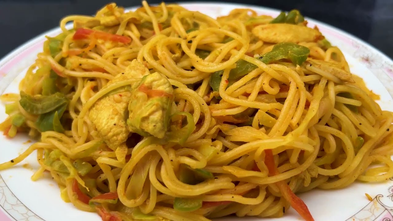 Chicken Spaghetti Recipe | Quick & Delicious Dinner in 30 Minutes