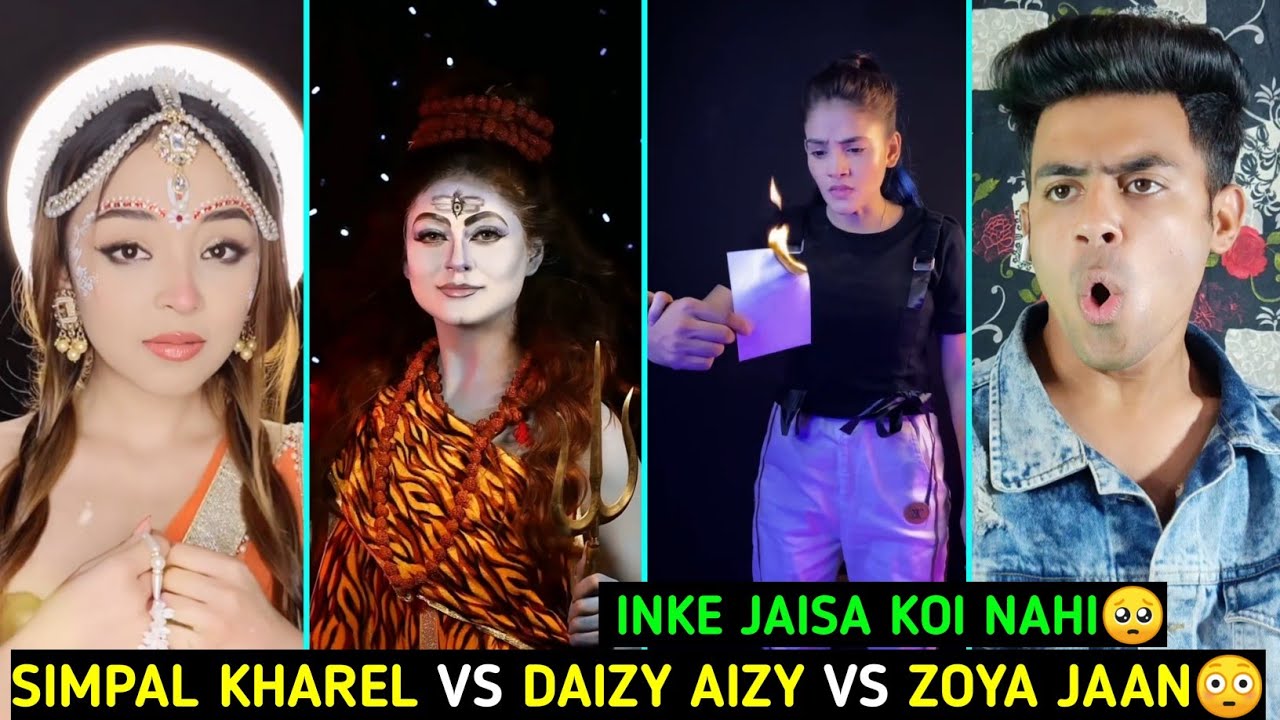 Reacting To Simpal Kharel Vs Daizy Aizy Vs Zoya Jaan Instagram Reels | Reaction Video