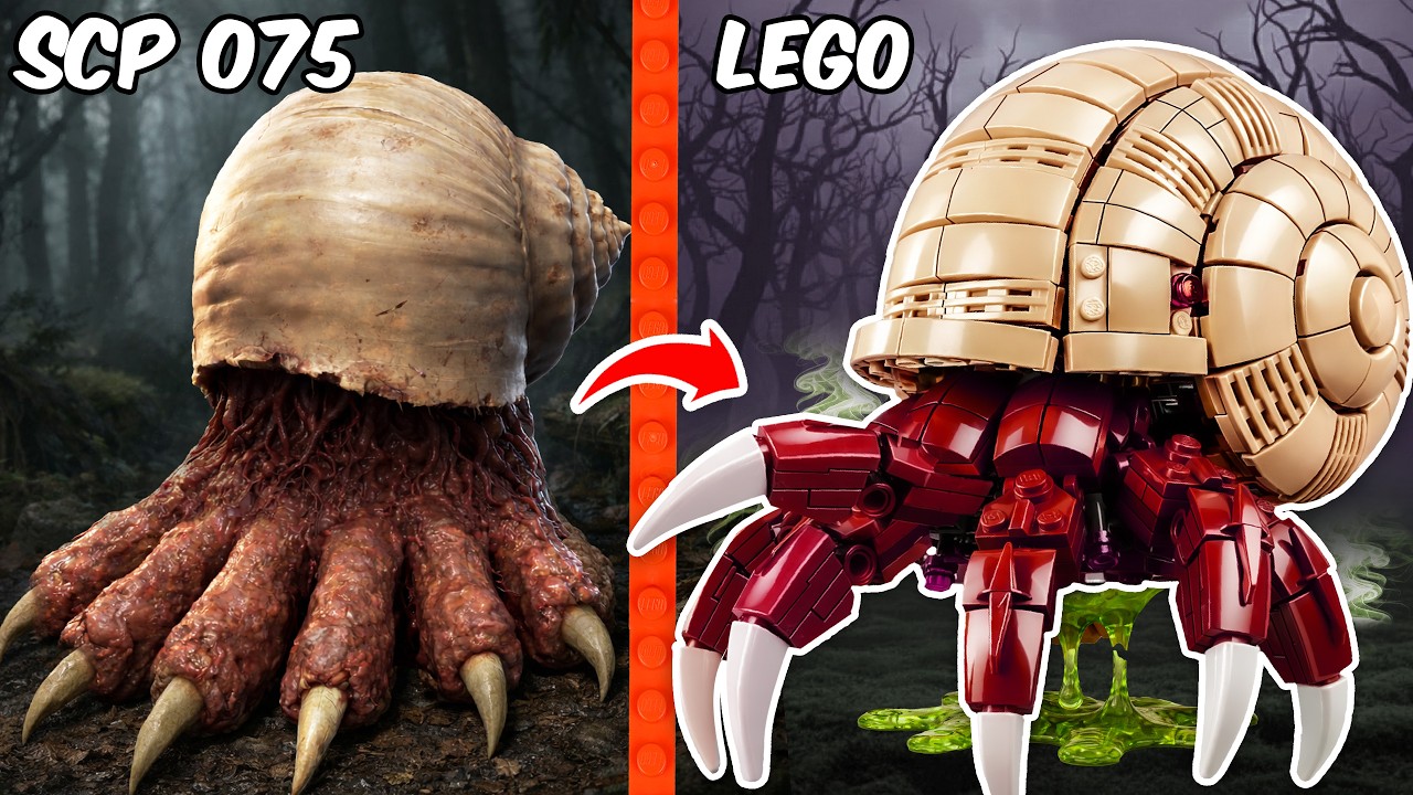 DESTROYING the Dangerous LEGO SCP-075 - Corrosive Snail! | AM Bricks Galaxy