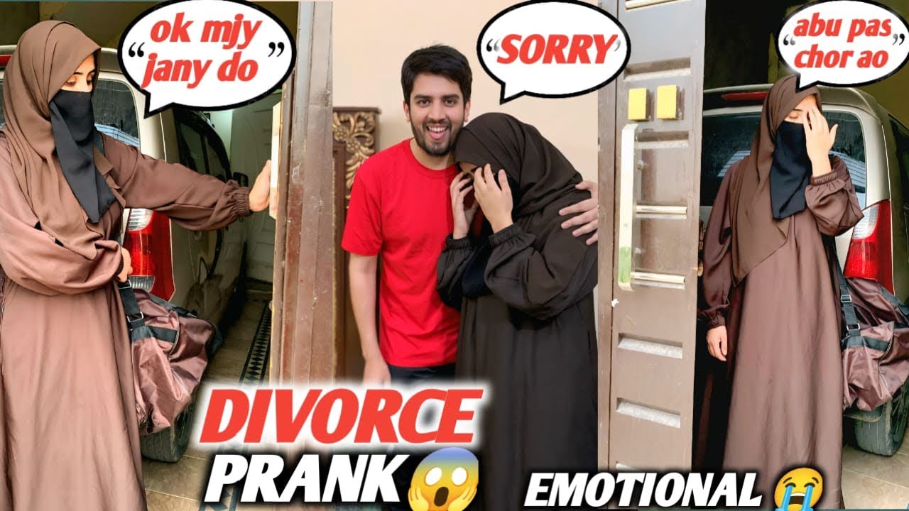 I Want Divorce Prank On Wife😱|| Extremely Gone Wrong 😭@HaniyaShehzadWorld