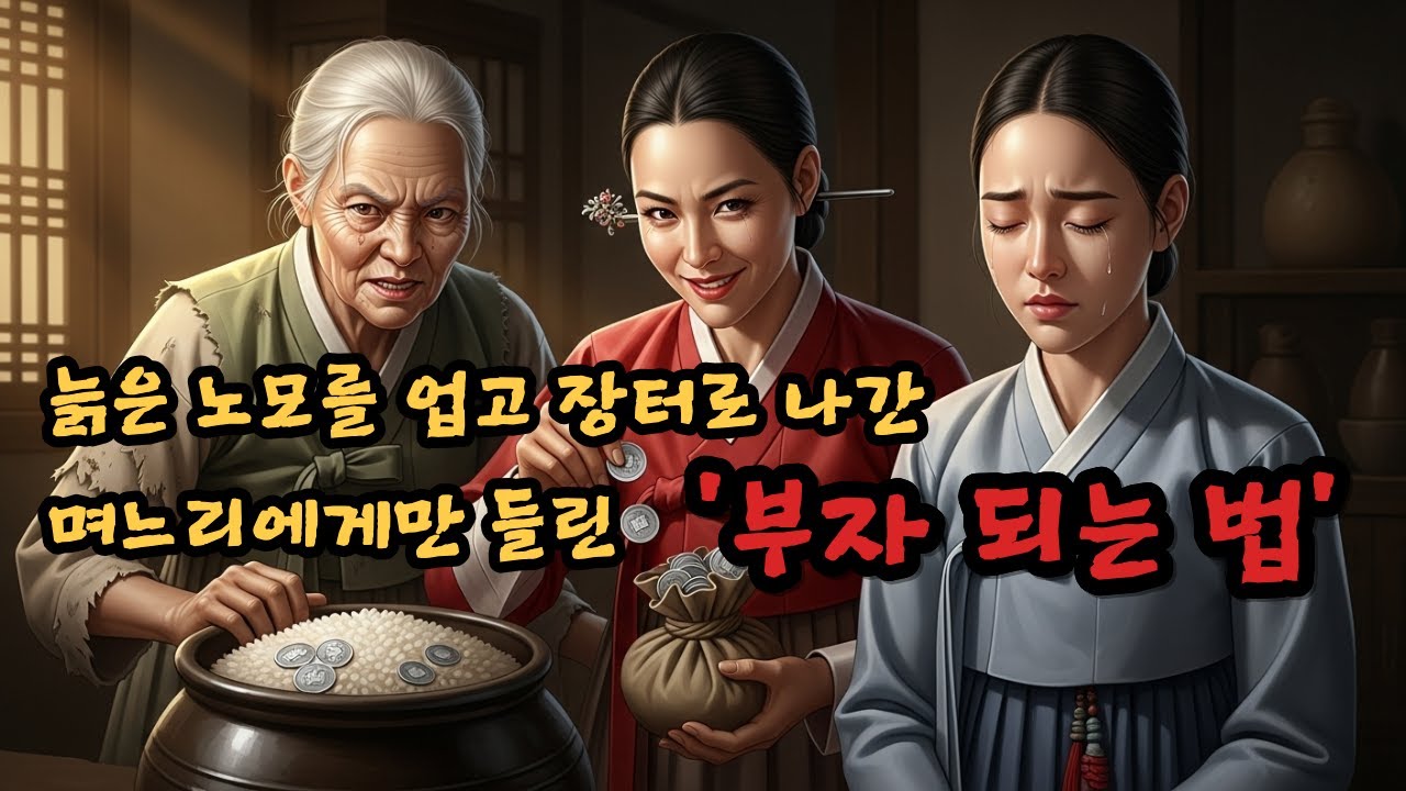 누더기 노파의 정체! 쌀독 은전은 미끼였다… 탐욕이 부른 몰락의 결말 / 야담 / 조선야담 / 야사 / 옛날이야기