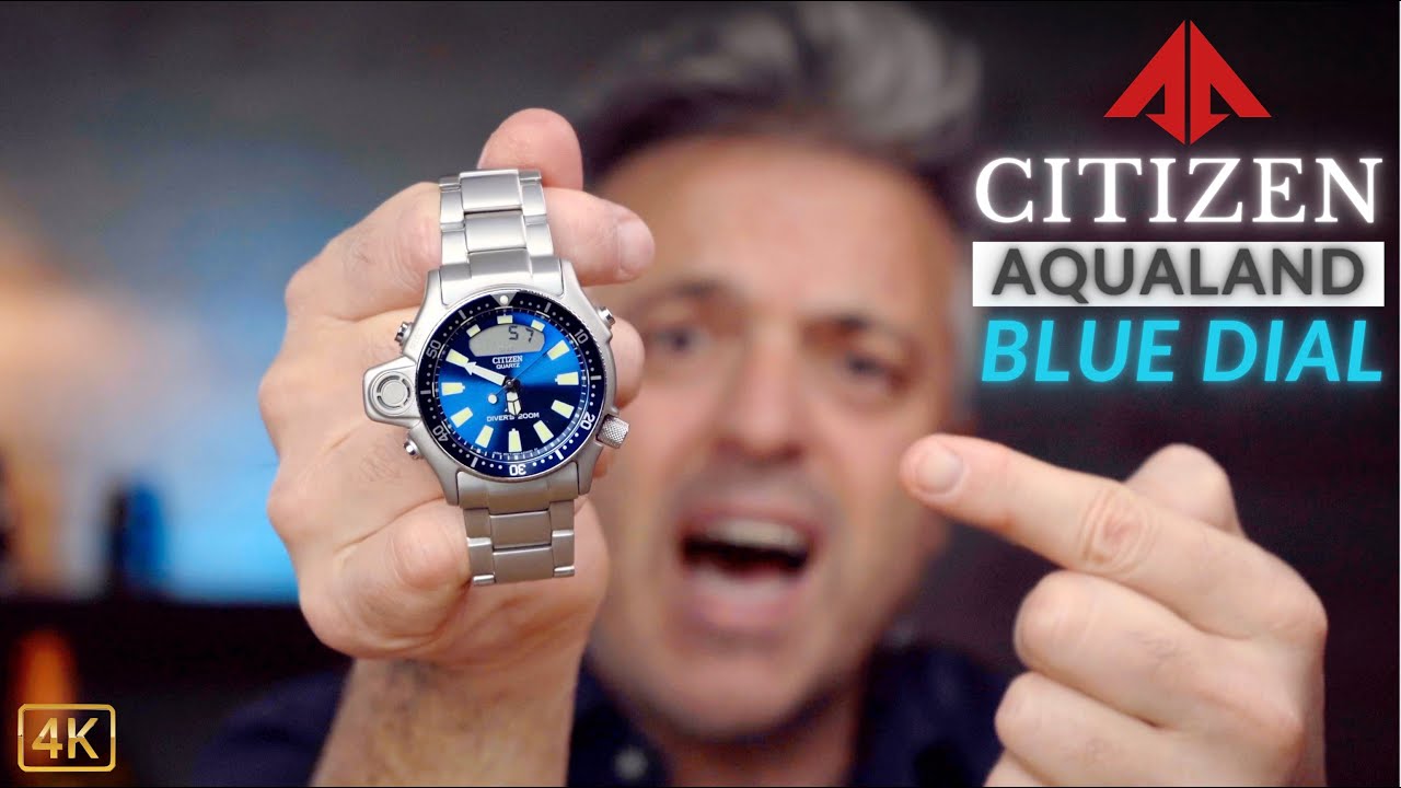 CITIZEN Aqualand Promaster Blue Dial! ⌚️