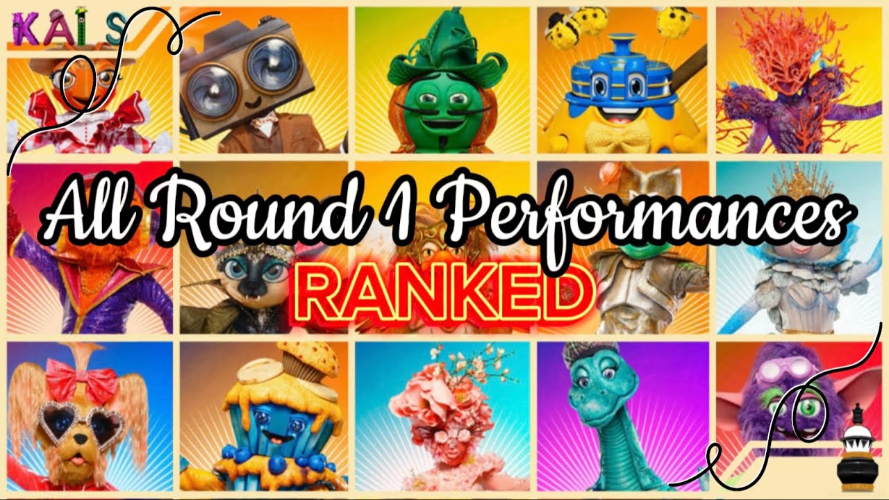 All Round 1 Performances Ranked | The Masked Singer Season 13