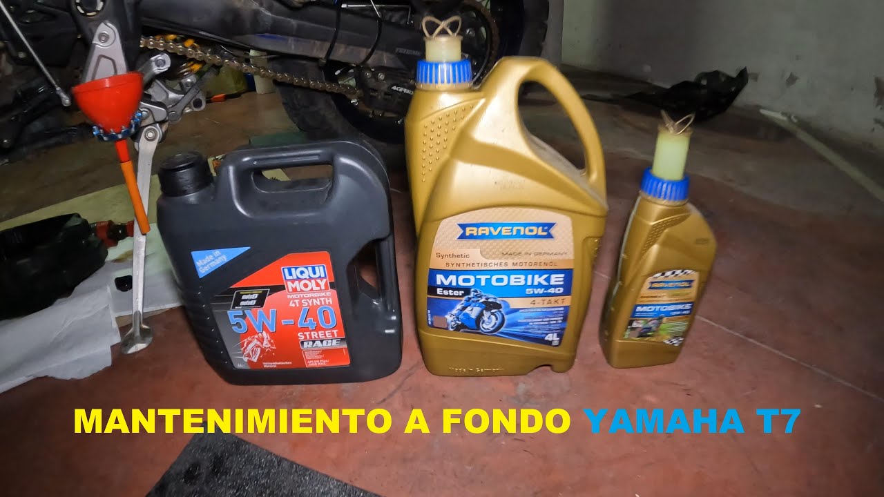 YAMAHA TENERE 700 full mantenimiento