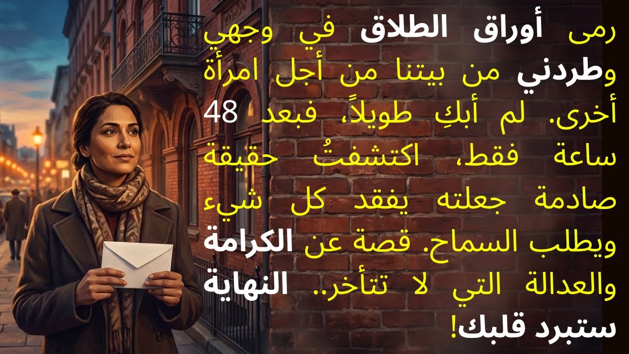 ظن أن ورقة الطلاق هي النهاية.. كيف استعدتُ حياتي وبيتي في 48 ساعة فقط؟