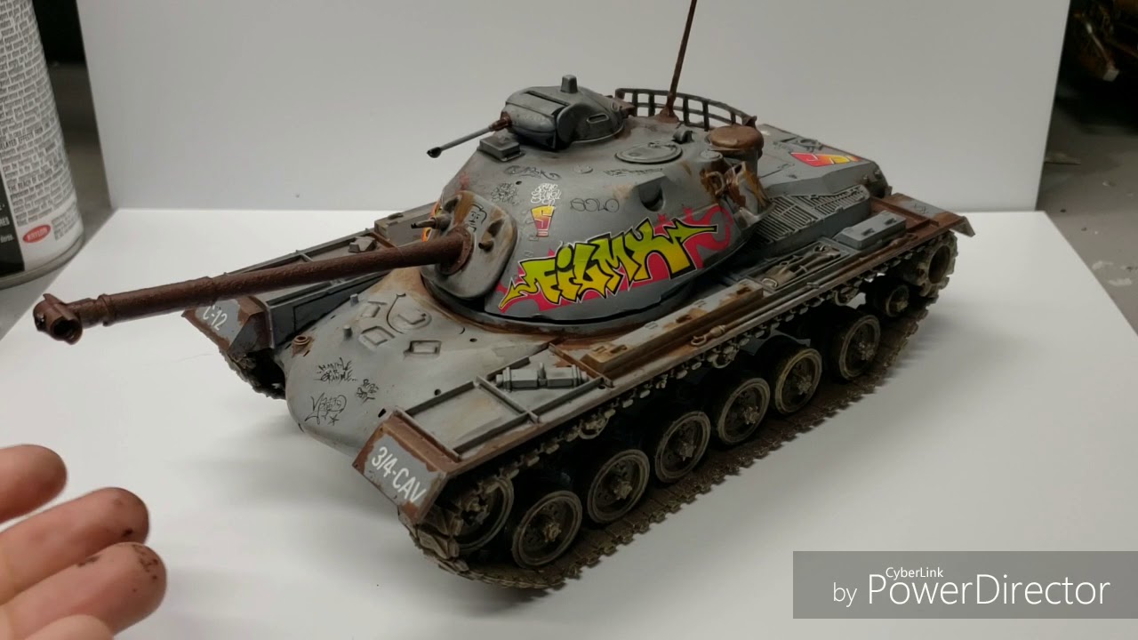 Monogram M48a2 Patton Tank