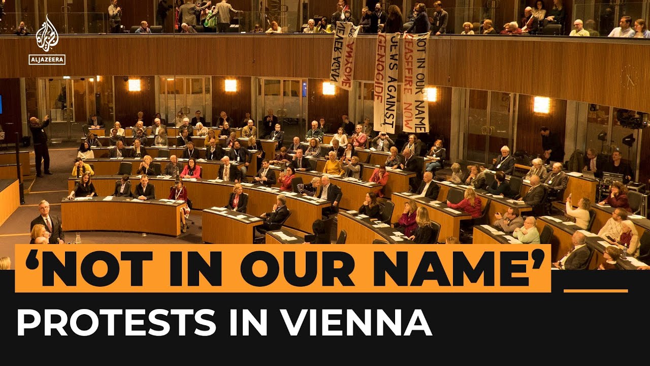 Protests disrupt Austrian Parliament | Al Jazeera Newsfeed