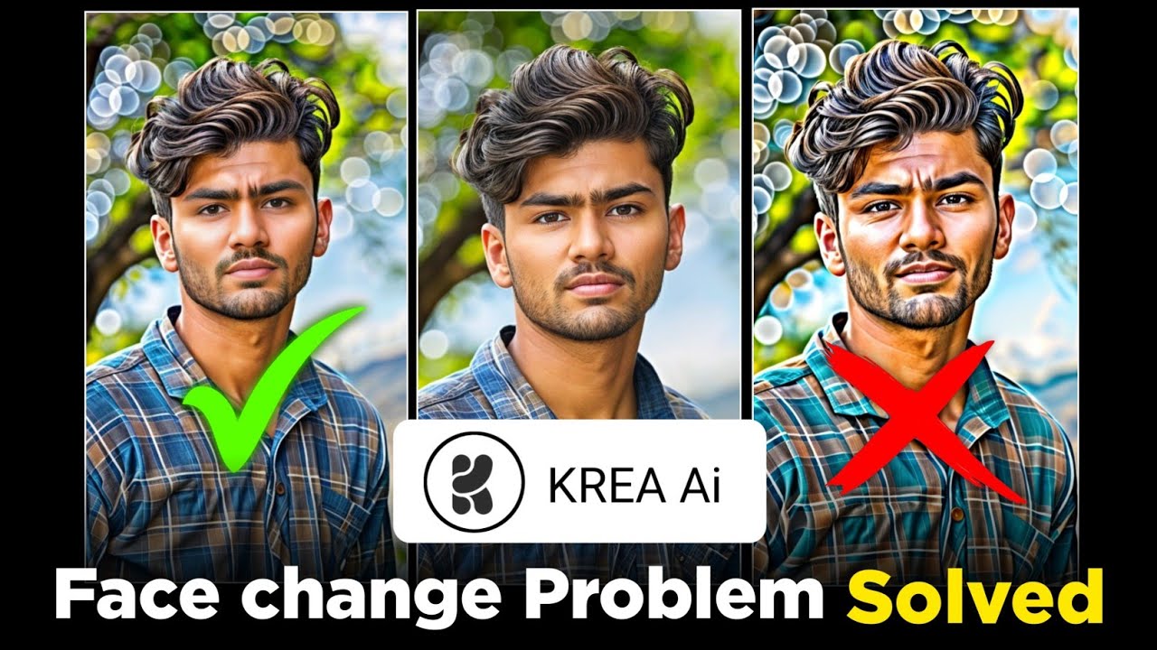 Krea ai face change problem solved | 16k photo editing face change problem solved | krea ai