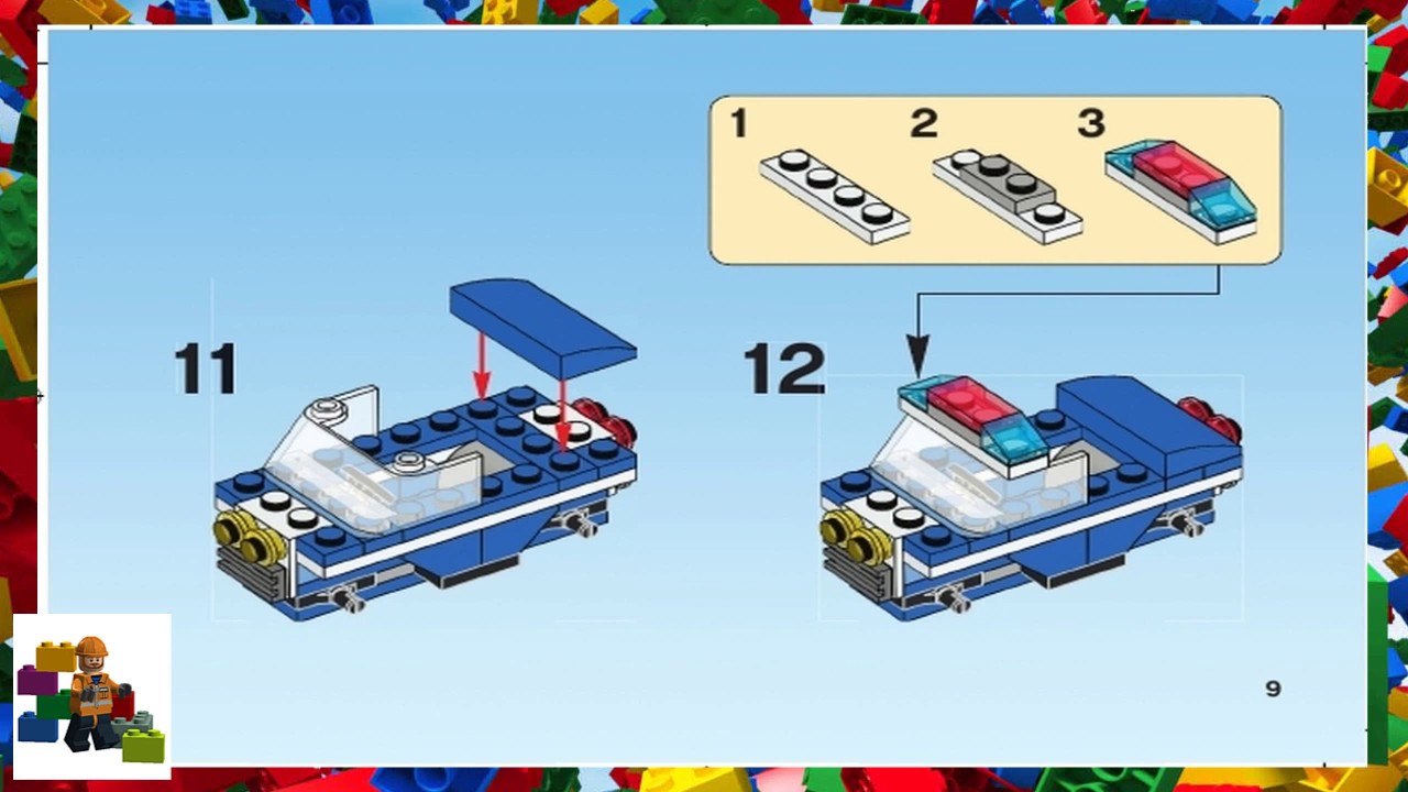 LEGO instructions - Bricks and More - 4636 - Police Building Set