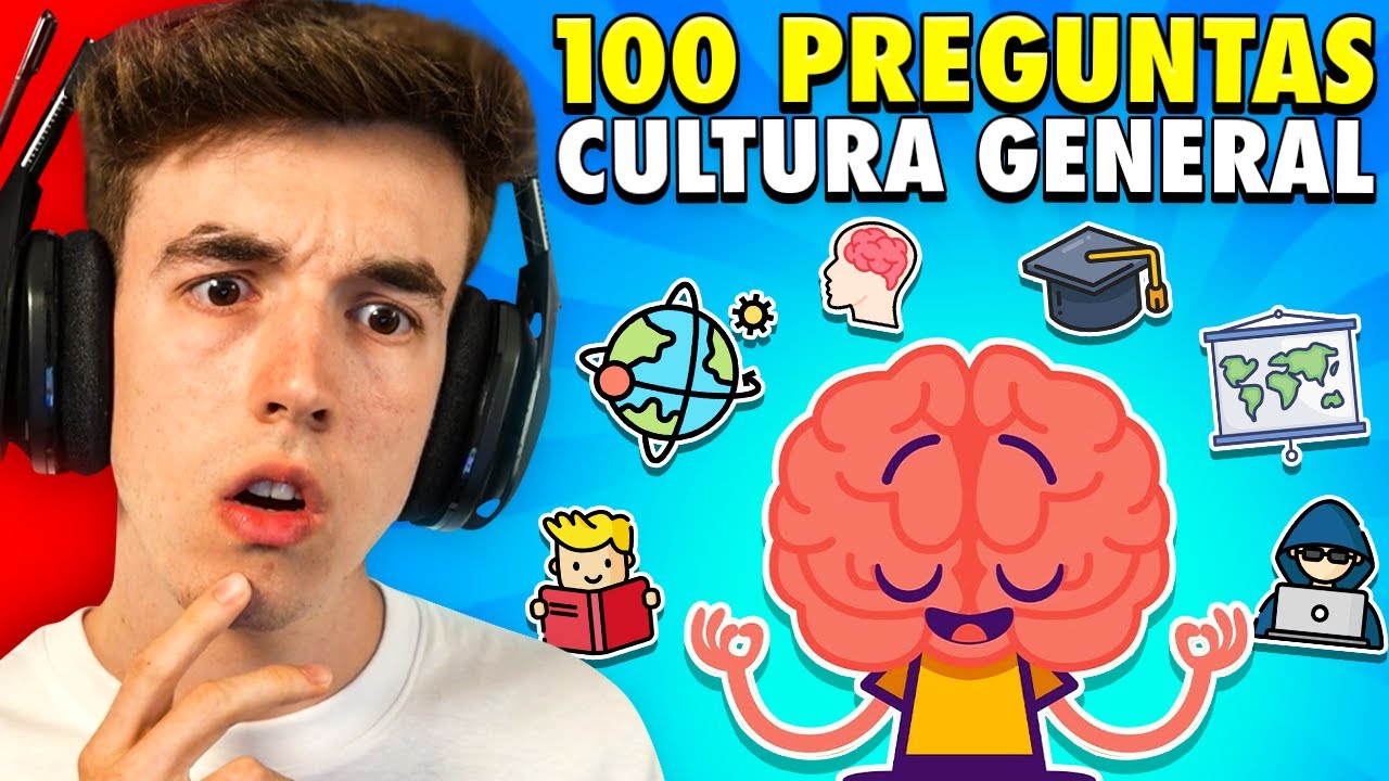 100 PREGUNTAS de CULTURA GENERAL ¿CUANTO SABES? 🌍🧠