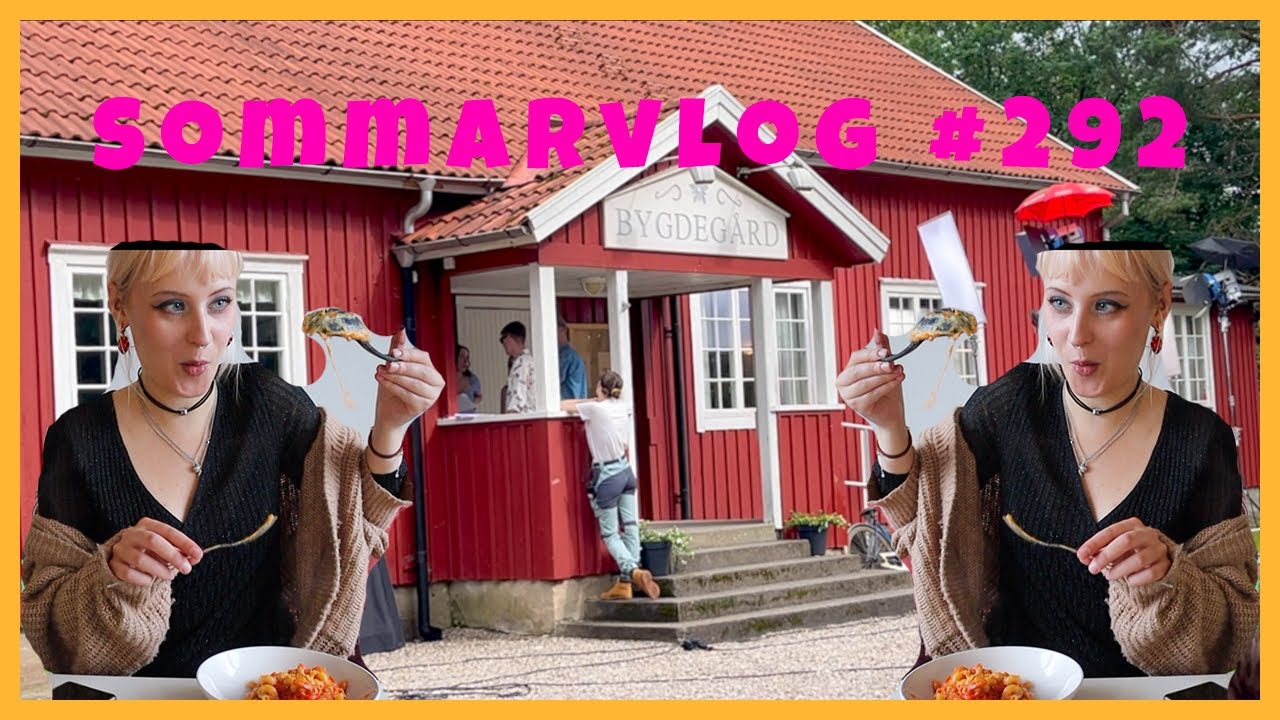 FiLMiNSPELNING & PASTAKV&Auml;LL M/ THYRA | Sommarvlog #292 14-15/07/24