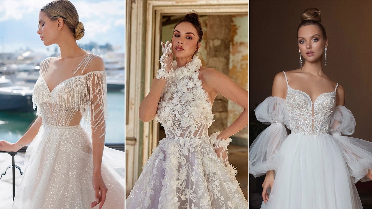 2026's Most Adored White Wedding Dresses The Hottest Subtle Wedding Dress Hues For 2026! #wedding