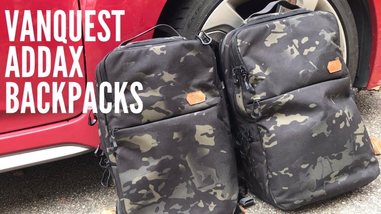Vanquest Addax Backpacks: 2 Packs, Excellent Build, 1 “Meh” Pocket | Urban Line EDC Bag
