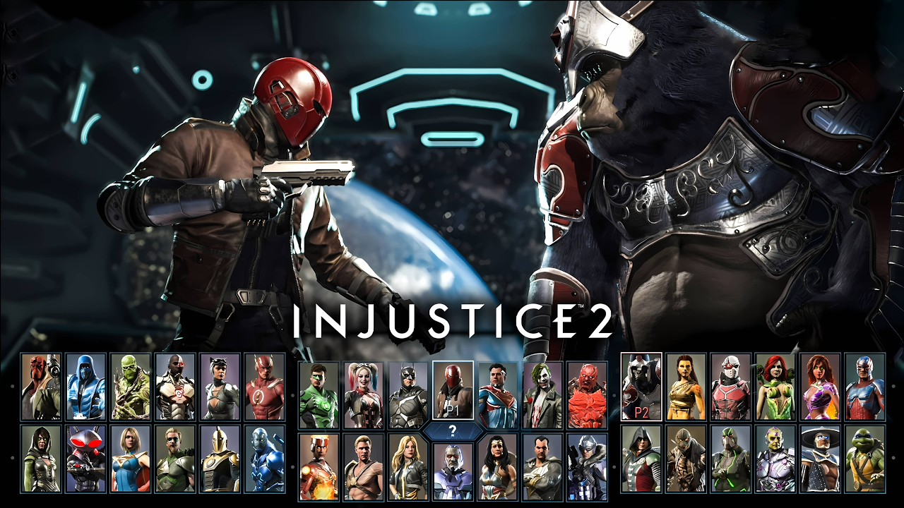Injustice 2 | Red Hood vs Gorilla Grodd & Black Canary | PC Gameplay