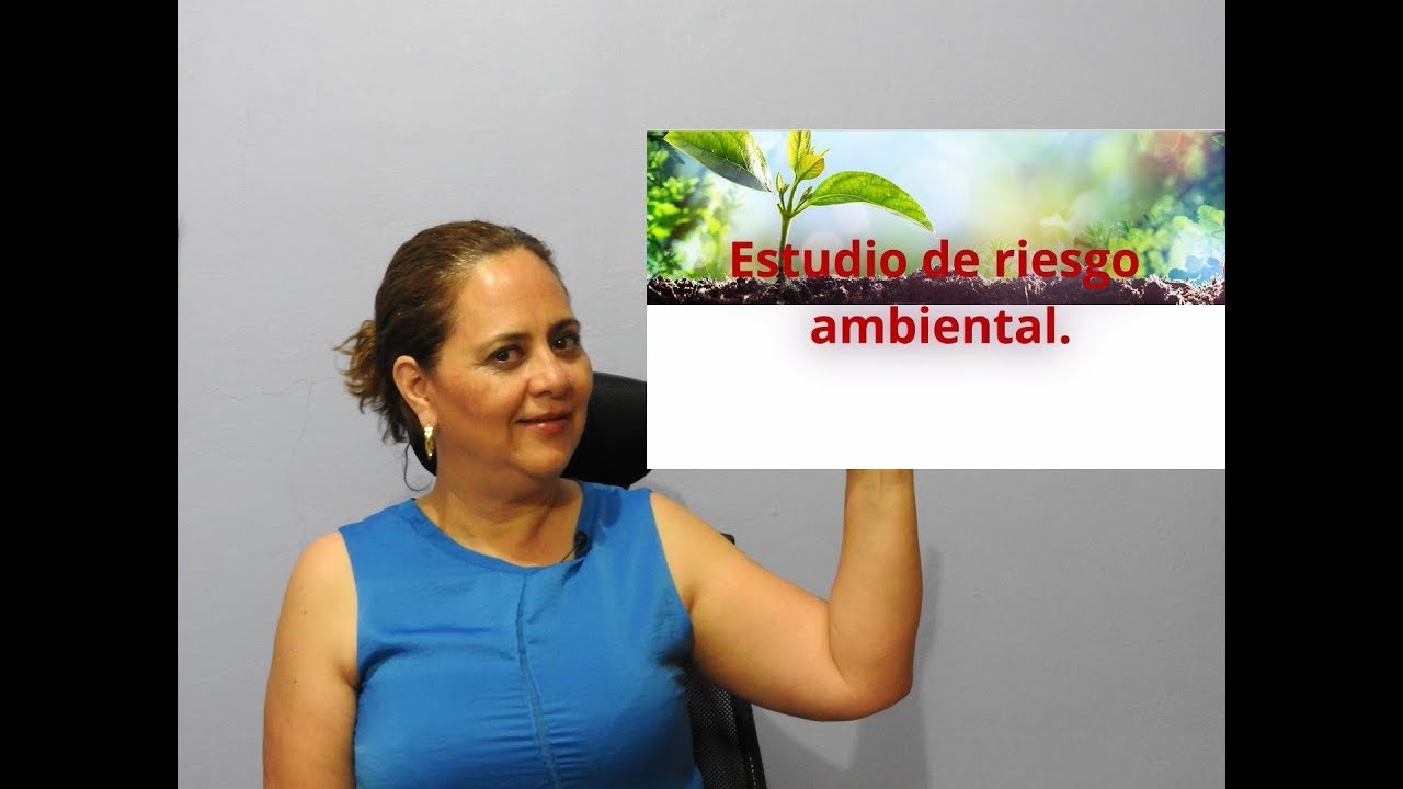 Estudio de riesgo ambiental.