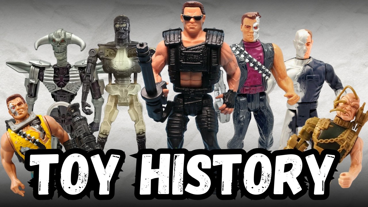 Every Single Terminator Kenner Action Figure - Toy History