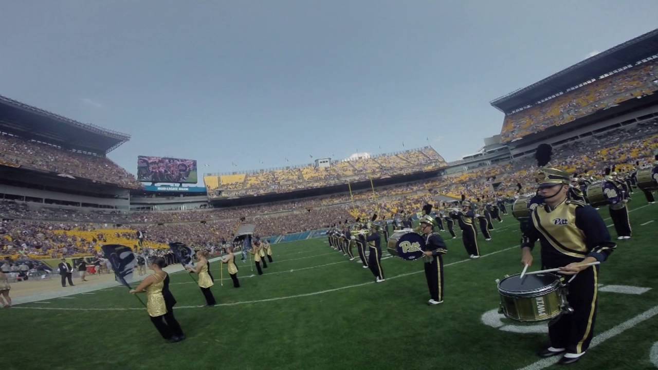 Drum Major POV Pitt vs PSU Pregame 09/10/2016