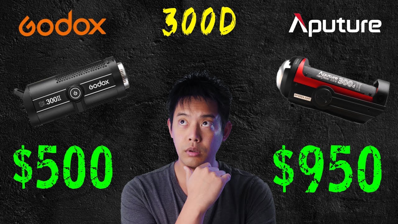 Что вам подходит? Godox SL300w II против Aputure 300d II